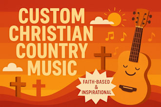 write and sing inspirational christian country songs
