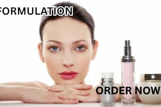 formulate cosmetics, beauty creams, lotions and make up products as a chemist