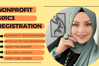 do US llc company registration nonprofit startup 501c3 bylawws form 990 ein itin