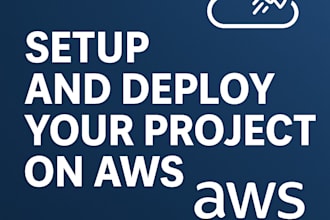 setup and deploy your project on AWS with best practices