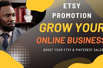 manage etsy shop promotion with pinterest pin marketing, pin ads and listing SEO