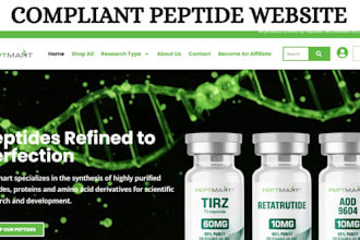 build compliant peptide nutraceutical website nootropic store sarms website