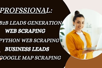 b2b leads generation google map scraping data mining python website scraping