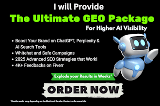 boost ai content visibility with GEO and powerful SEO backlinks