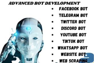 develop facebook marketplace bot, uploader bot, auto listing bot, youtube bot