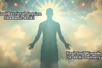 do a soul retrieval session and heal your soul wounds with reiki