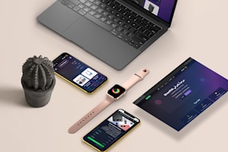 develop a personal website for you