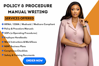 write sops do policy and procedure employee handbook, homecare dental procedures