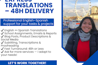 do fast and easy translations between english and spanish
