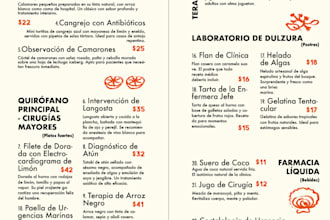 menus personalizados y planificados