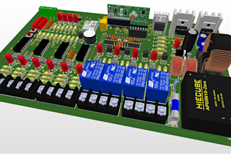 do 3d design on altium, kicad, gerber bom, pcba circuit design schematic diagram