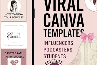 design premium canva templates for coaches creators small businesses