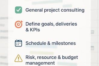 provide you the best project plan and setup support