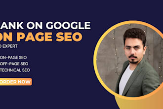 on page technical SEO for wordpress shopify wix and squarespace websites