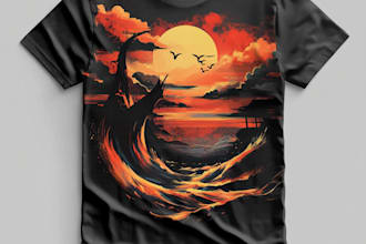 do vintage typography tshirt design