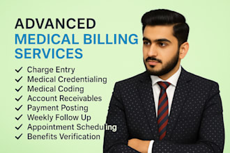 manage medical billing, payment posting, and denial management