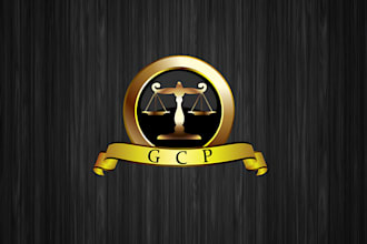 do modern legal lawyer attorney law firm and consultancy business logo