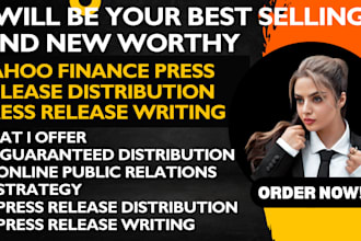 yahoo finance press release distribution press release writing