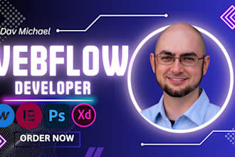 build webflow website design or develop webflow landing page figma to webflow