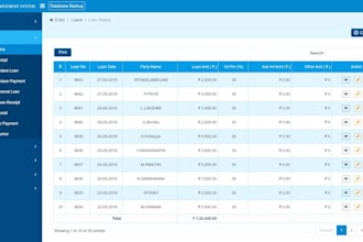 create loan management system software for lending system loan servicing app PHP