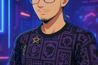 draw pfp, your character or photo image into anime style