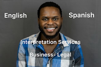 interpret your business calls from english to spanish