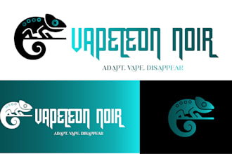design a modern and eye catching vape logo