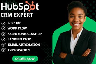 build hubspot crm husport landing page hubspot website hubspot automation