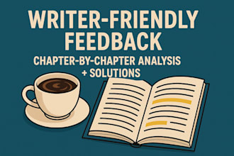 critique your manuscript with honest, constructive notes