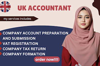 file uk company annual account, corporation tax return to hmrc and charities