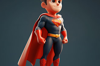 do comic superhero character design art
