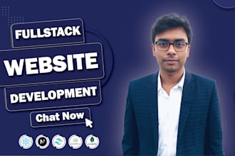 develop fullstack mern website using react, nextjs, nodejs and mongodb