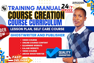 create ebook online course, course workbook, course content, worksheets, lesson