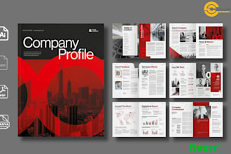 give professional business brochure and white paper