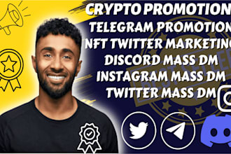 do discord mass dm grow discord server  telegram  promotion twitch promotion