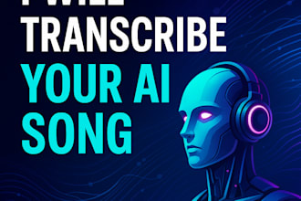 transcribe your ai song