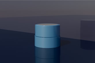 design product packaging box, 3d bottle, label, supplement,