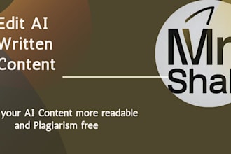 manually edit and paraphrase your ai written content