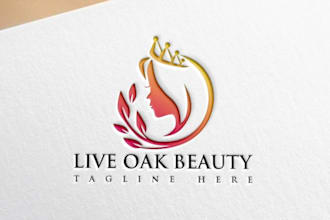 do spa beauty natural health wellness and cosmetic logo