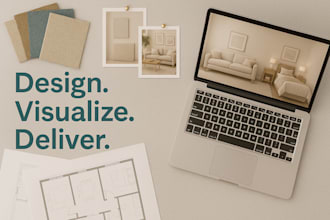 design as built drawings, virtual staging and mood boards in one full package