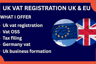 do UK vat registration and eori for germany, eu, UK tax compliance and ein