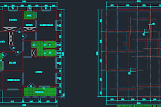 create architectural and structural drawings in autocad