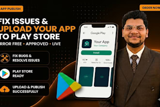 fix and upload app to play store