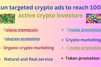 do crypto twitter x marketing run crypto for solana memecoin and get sales
