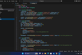 build custom python flask rest apis for your application