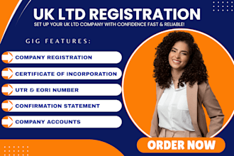 register your UK ltd company with vat, utr and hmrc setup