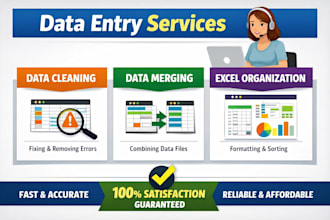 clean ,format, marge, split excel data