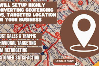 highly converting geofencing ads targeting 50 locations,with 500k audience