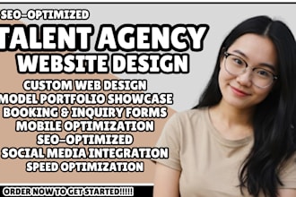 talent agency modeling website modeling agency website wordpress modeling site