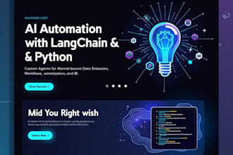 create gpt agents and langchain workflows for automation and chatbots